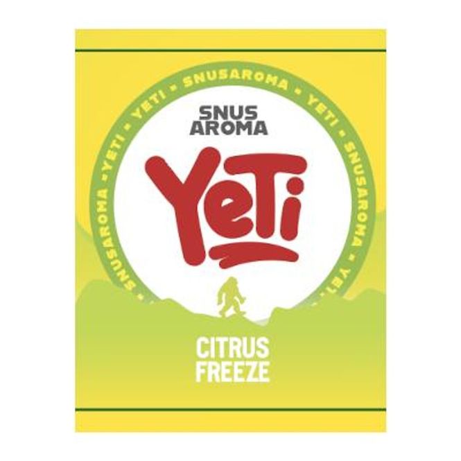 Hovedbilde Yeti - Citrus Freeze, Snusaroma