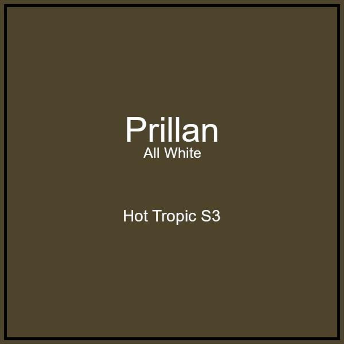 Prillan All White - Hot Tropic S3, DIY Snus