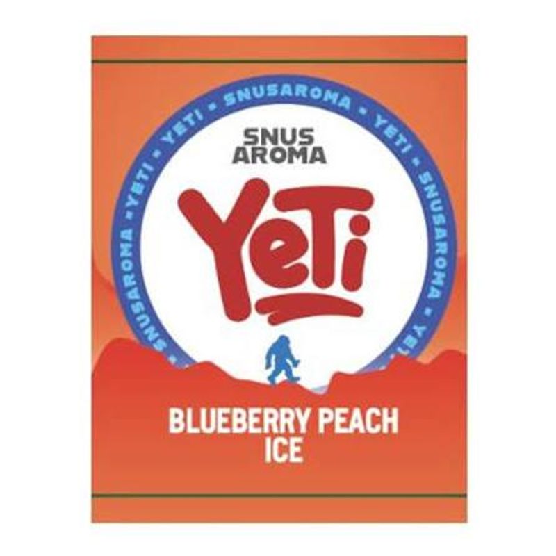 Yeti - Blueberry Peach Ice, Snusaroma