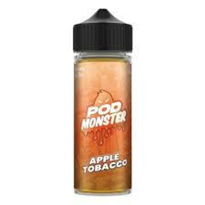 Hovedbilde POD Monster - Apple Tobacco, Ejuice 100/120ml