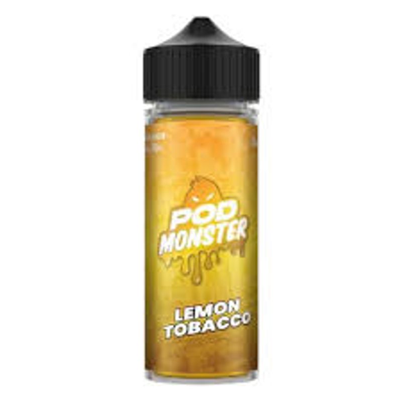 POD Monster - Lemon Tobacco, Ejuice 100/120ml